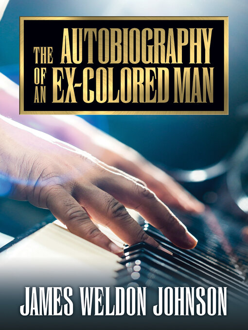 Cover image for The Autobiography of an Ex-Colored Man